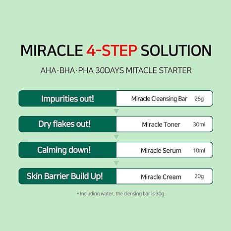 SOME BY MI - AHA, BHA, PHA 30 Days Miracle Starter Set